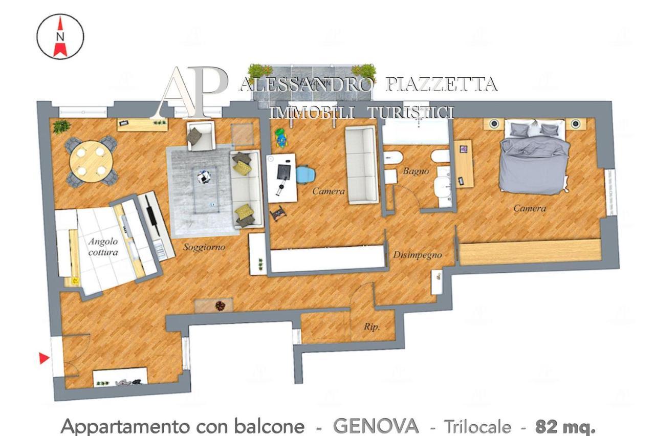 Casa Ri Al Mare Apartment Genoa Exterior photo